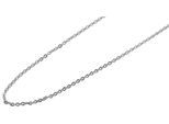 Kette ohne Anhänger ADELIA´S "Halskette – Ankerkette aus Edelstahl 45 cm", silber, Halsketten, Damen, 45cm, Edelstahl, Ein kleines Geschenk mit großer Wirkung
