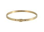 Armreif ADELIA´S "Armband – Armreif aus Edelstahl Ø 6,4 cm cm", gold, Armbänder, Damen, 22cm, Edelstahl, Armreif, Schöne Geschenkidee zum einen besonderen Tag