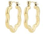 Paar Creolen ADELIA´S "Ohrringe – Creole aus Edelstahl", Damen, Gr. Damen, Edelstahl, gold, Ohrringe, Zum Verschenken – ideal zum einfach so