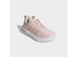 Walkingschuh ADIDAS SPORTSWEAR "CLOUDFOAM FLEX, ELASTISCHE SCHNÜRSENKEL", Damen, Gr. 40,5, rosa (wonder quartz, sandy pink metallic, putty mauve), Textil, Schuhe Walkingschuh