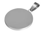 Kettenanhänger ADELIA´S "Anhänger aus Edelstahl", silber, Schmuckanhänger, Damen, Edelstahl, Kettenanhänger, Zum Verschenken – ideal zum Jubiläum