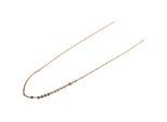 Kette ohne Anhänger ADELIA´S "Halskette – Ankerkette aus Edelstahl" Gr. 90, rosa (gold), Halsketten, Damen, 90, Edelstahl, Perfekt zum Verschenken an besondere Menschen