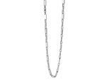 Kette ohne Anhänger ADELIA´S "Halskette – Plattenkette aus Edelstahl" Gr. 55, silber, Halsketten, Damen, 55, Edelstahl, Schöne Geschenkidee zum Weihnachten