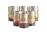 Wildfang Nassfutter Mix 6 x 400g - BARF Qualität