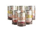 Wildfang Nassfutter Mix 6 x 400g - BARF Qualität
