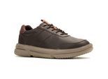 Hush Puppies Baylor Leder Herren Sneakers in Braun