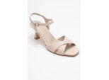 Melin Cross Riemen Stiletto Sandale