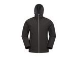 Mountain Warehouse Heren Exodus Waterdichte Soft Shell Jas (Zwart)