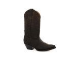 Grinders Unisex-Cowboystiefel aus braunem Leder, Arizona HI