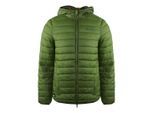 Aquascutum London Logo Army Green Active Hoodie Jacket