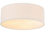 Deckenleuchte Annabell Weiß/Naturfarben max. 3x25 W Deckenlampe
