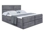 BOXBETT AURA-Z - 120 x 200 - H3 - Dunkelgrau