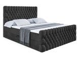 BOXBETT SERENE-Z - 180 x 200 - H4 - Schwarz