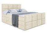 BOXSPRINGBETT NOVA-Z KING - 140 x 200 - H3/H4 - Beige