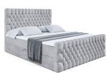 BOXBETT SERENE-Z - 120 x 200 - H4 - Hellgrau