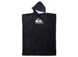Badeponcho QUIKSILVER "Hoody", Herren, schwarz, Baumwolle, Hausmäntel Badeponcho