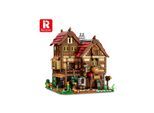 Reobrix 66018 Mittelalterliches Gasthaus Klemmbaustein 2831 Teile ab 14