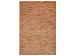 Teppich LUXOR LIVING "Rocco", rot, braun, B:80cm H:11mm L:160cm, Polyester, Teppiche, Teppich, Vintage-Look, verschiedene Designs, mit Fransen, Wohnzimmer