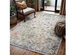 Muratap Picasso sarough vintage vloerkleed creme / beige laagpolig