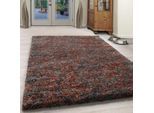 Muratap Rainbow soft shaggy hoogpolig vloerkleed terra- 200x290 cm