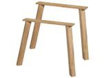 Livetastic , Eichefarben , Holz , Eiche , 79x73x11 cm , Esszimmer, Esszimmertische, Tischplatten & -beine, Tischgestelle