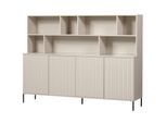 Buffet Gravure Grau B: 200 cm