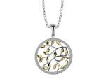 Kettenanhänger ADELIA´S "Anhänger aus 925 Silber mit Zirkonia", gold (silber), Schmuckanhänger, Damen, Silber 925 (Sterlingsilber), Kettenanhänger, Ideal als Geschenk – dezent und elegant