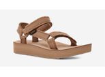 Teva Midform Universal Canvas Damen Sandalen In Beige