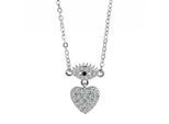 Kette mit Anhänger ADELIA´S, silber, Halsketten, Damen, Silber 925 (Sterlingsilber)
