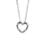 Kette mit Anhänger ADELIA´S, silber (silber, herz), Halsketten, Damen, Silber 925 (Sterlingsilber)