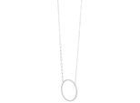 Kette ohne Anhänger ADELIA´S "Halskette mit Anhänger – aus 925 Silber", silber, Halsketten, Damen, 43cm, Silber 925 (Sterlingsilber), Zum Verschenken – passend für viele Anlässe