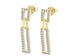 Kettenanhänger ADELIA´S "Anhänger – Anhänger aus 925 Silber mit Zirkonia", gold, Schmuckanhänger, Damen, Silber 925 (Sterlingsilber), Kettenanhänger, Schöne Geschenkidee zum Jubiläum