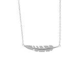 Kette ohne Anhänger ADELIA´S "Halskette mit Anhänger – aus 925 Silber", silber, Halsketten, Damen, 43cm, Silber 925 (Sterlingsilber), Ideal als Geschenk – dezent und elegant
