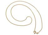 Kette ohne Anhänger ADELIA´S "Halskette – Panzerkette aus 333 Gold 42 cm", gold, Halsketten, Damen, 42cm, Gelbgold 333, Perfekt als Geschenk zum Muttertag