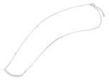 Kette ohne Anhänger ADELIA´S "Halskette mit Anhänger – aus 925 Silber", silber, Halsketten, Damen, 45cm, Silber 925 (Sterlingsilber), Ideal als Geschenk – dezent und elegant