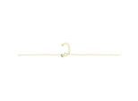 Kette ohne Anhänger ADELIA´S "Halskette mit Anhänger – Herz aus 925 Silber", gold, Halsketten, Damen, 43cm, Silber 925 (Sterlingsilber), Perfekt als Geschenk zum Jubiläum