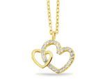 Kette ohne Anhänger ADELIA´S "Halskette mit Anhänger – Herz aus 925 Silber", gold, Halsketten, Damen, 45cm, Silber 925 (Sterlingsilber), Ein stilvolles Geschenk für besondere Momente