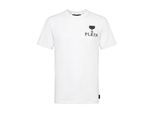 T-Shirt PHILIPP PLEIN "Jersey T-Shirt Plein R", Jungen, Gr. L, 01, weiß, Stoff: 100% Baumwolle, Shirts T-Shirt