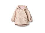 Parka WHEAT "WHEAT Jacke Sveo Tech", Mädchen, Gr. 74, rosa (pansies), 100% Polyester, mehrfarbig, normal, ohne Ausschnitt, Jacken Parka, reflektierend