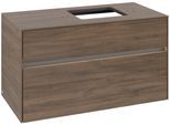 Villeroy & Boch Waschtischunterschrank Collaro C127B0 1000x548x500mm mit Beleuchtung Arizona Oak C127B0VH