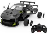 Modellbausatz JAMARA "RC-Auto Porsche 911 GT2 RS Clubsport 25 1:18 grau 2,4 GHz", grau, Modellbausätze, KinderB:11,4cm H:7,2cm L:26,3cm, Modellbausatz, B:11,4cm H:7,2cm L:26,3cm