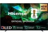HISENSE QLED-Fernseher "100E7DS PRO", Energieeffizienz: E, schwarz, dunkelgrau, 100 ″, Fernseher, QLED-Fernseher