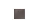 Kaldewei ALUVIA Duschwanne 325511111673 Rutschhemmend, Ablaufloch Ø 90 mm, 100 x 100 x 20 cm, warm grey 80