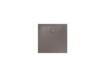 Kaldewei ALUVIA Duschwanne 325811111672 Rutschhemmend, Ablaufloch Ø 90 mm, 80 x 80 x 20 cm, warm grey 70