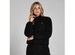 MP Damen Fleece mit 1/4-Reißverschluss und Trichterkragen – Schwarz - S