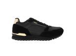 Boss Heren Parkour Athletic Suede Trainers (Zwart)