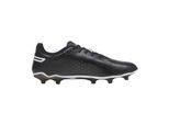 Puma Heren King Match Synthetisch Leder Stevige Grond Voetbalschoenen (Zwart, Wit)