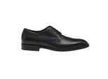 Boss Heren Derrek derby-schoenen van kalfsleer (Zwart)