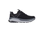 Skechers Dames Overlay Sneakers (Zwart/Grijs)