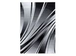 Ayyildiz , Schwarz , Textil , Abstraktes , rechteckig , 240x340 cm , Oeko-Tex® Standard 100 , pflegeleicht , Teppiche & Böden, Teppiche, Webteppiche, Flachwebteppiche